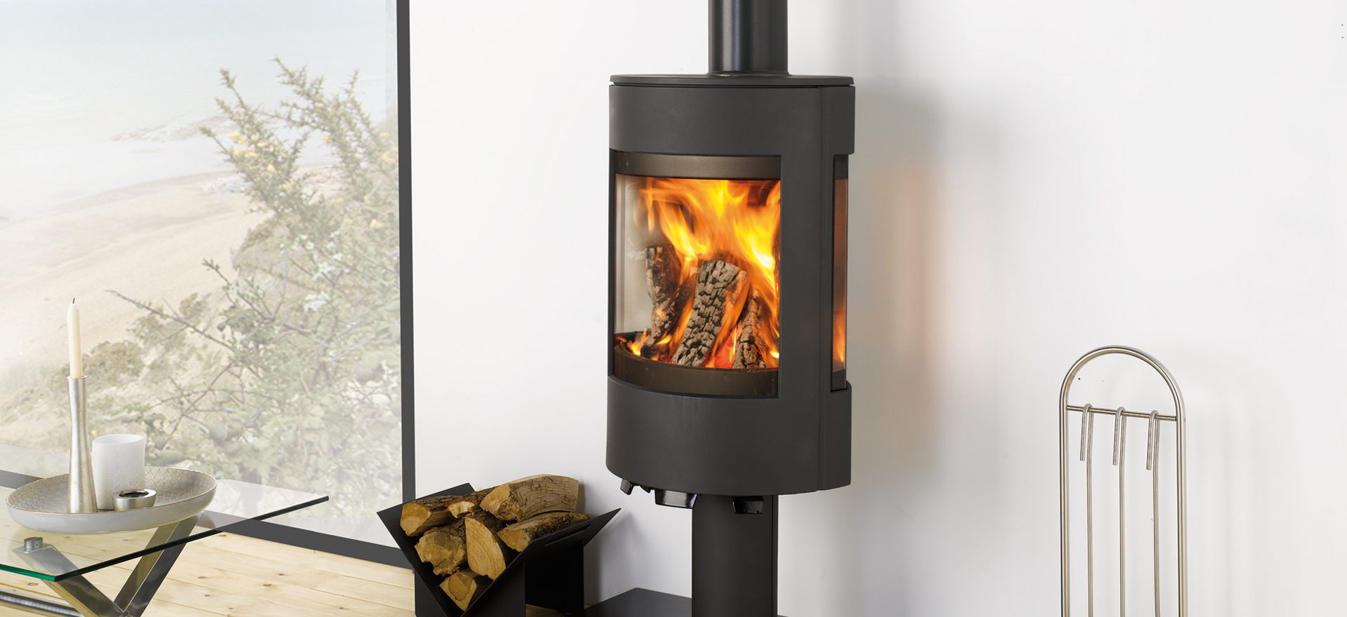 A contemporary wood burner with a Scandinavian twist - Dovre Stoves